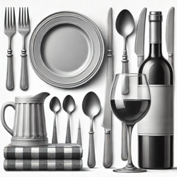 Кухонные и столовые принадлежности
